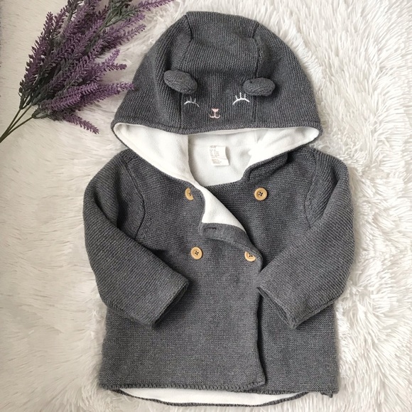 H&M Other - 🌾🐰 H&M Baby Grey Jacket 🐰🌾